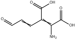 2-amino-3-(3-oxoprop-1-enyl)but-2-enedioic acid 구조식 이미지