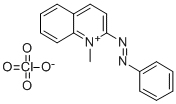 1-Methyl-2-(phenylazo)quinoliniumperchlorate Structure