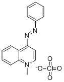 1-METHYL-4-(PHENYLAZO)-QUINOLINIUM PERCHLORATE 구조식 이미지
