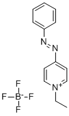 1-Ethyl-4-(phenylazo)-pyridinium tetrafluoroborate Structure