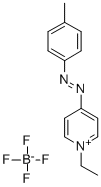 1-Ethyl-4-(p-tolylazo)-pyridinium tetrafluoroborate Structure