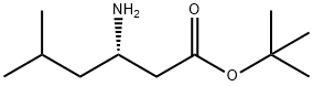 TERT-BUTYL (3S)-3-AMINO-5-METHYLHEXANOATE, 97 구조식 이미지