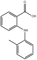 N-(2-METHYLPHENYL)ANTHRANILIC ACID Structure