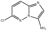6-CHLORO-IMIDAZO[1,2-B]PYRIDAZIN-3-AMINE 구조식 이미지