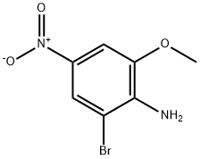 2-broMo-6-Methoxy-4-nitrobenzenaMine Structure