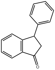 3-PHENYL-1-INDANONE 구조식 이미지