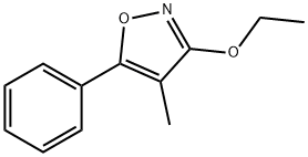 이속사졸,3-에톡시-4-메틸-5-페닐-(9CI) 구조식 이미지