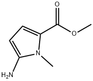 5-AMINO-1-METHYL-1H-PYRROLE-2-CARBOXYLIC ACID METHYL ESTER Structure