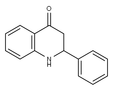 2-PHENYL-2,3-DIHYDRO-4-QUINOLONE Structure