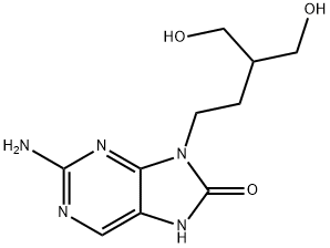 데스디아세틸-8-옥소파멕시클로비르 구조식 이미지