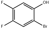 2-Bromo-4,5-difluorophenol Structure