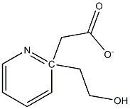 2-피리딘-2-일에틸아세테이트 구조식 이미지