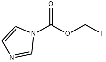 1H-이미다졸-1-카르복실산,플루오로메틸에스테르(9CI) 구조식 이미지