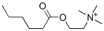 hexanoylcholine Structure