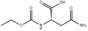 N(ALPHA)-ETHOXYCARBONYL-L-ASPARAGINE Structure