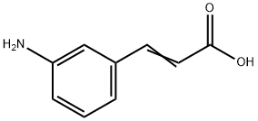 3-(3-Aminophenyl)propenoic acid Structure