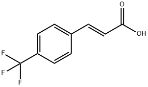 транс-4-(Трифторметил)коричная кислота структурированное изображение