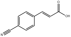 4-CYANOCINNAMIC ACID Structure