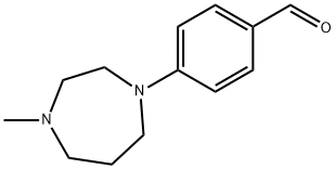4-(4-METHYL-1,4-DIAZEPAN-1-YL)BENZALDEHYDE 97 Structure