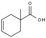 1-METHYL-3-CYCLOHEXENECARBOXYLICACID 구조식 이미지