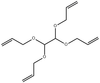 Tetraallyloxyethane Structure