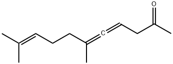 6,10-Dimethyl-4,5,9-undecatrien-2-one Structure