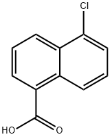 5-CHLORO-1-NAPHTHOIC ACID Structure