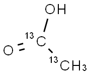 Acetic Acid-13C2 Structure