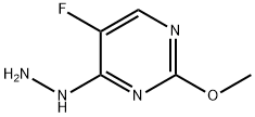 5-Fluoro-4-hydrazinyl-2-methoxypyrimidine Structure