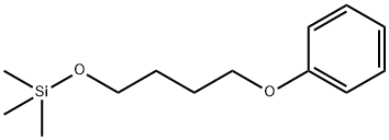 Trimethyl(4-phenoxybutoxy)silane Structure