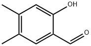 2-HYDROXY-4,5-DIMETHYL-BENZALDEHYDE Structure