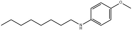 N-octyl-p-anisidine Structure