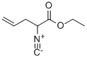 2-ISOCYANO-PENT-4-ENOICACID에틸에스테르 구조식 이미지