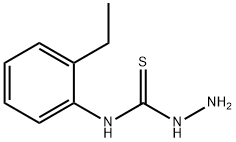 4-(2-ETHYLPHENYL)-3-THIOSEMICARBAZIDE Structure