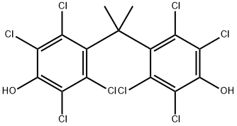 4,4'-이소프로필리덴비스[2,3,5,6-테트라클로로페놀] 구조식 이미지