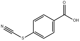 p-Thiocyanatobenzoic acid Structure