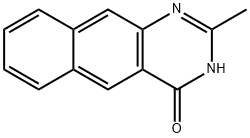 2-메틸벤조[g]퀴나졸린-4(3H)-온 구조식 이미지