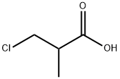 3-chloro-2-methylpropionic acid Structure