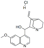 (8alpha,9R)-10,11-dihydro-6'-methoxycinchonan-9-ol monohydrochloride 구조식 이미지