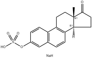 1,3,5(10), 6,8-ESTRAPENTAEN-3-OL-17-ONE SULPHATE, SODIUM SALT Structure