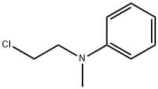 N-(2-CHLOROETHYL)-N-METHYLANILINE Structure