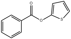 Benzoic acid 2-thienyl ester Structure