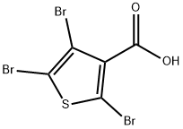 2,4,5-Tribromo-3-thiophenecarboxylic acid Structure