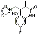 (αR,βR)-β-(2,4-디플루오로페닐)-β-히드록시-α-메틸-1H-1,2,4-트리아졸-1-부탄산 구조식 이미지