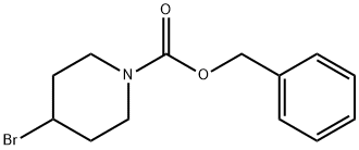 벤질4-브로모테트라히드로-1(2H)-피리딘카복실레이트 구조식 이미지