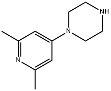 Piperazine, 1-(2,6-dimethyl-4-pyridinyl)- (9CI) Structure