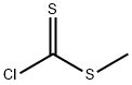 Chlorodithioformic acid methyl ester Structure