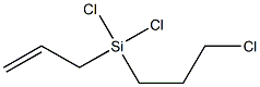 ALLYL(CHLOROPROPYL)DICHLOROSILANE Structure