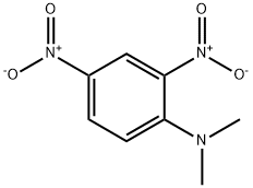 N,N-Dimethyl-2,4-dinitroaniline. 구조식 이미지