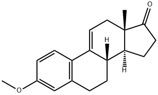 3-Methoxy-1,3,5(10),9(11)-estratetren-17-one Structure